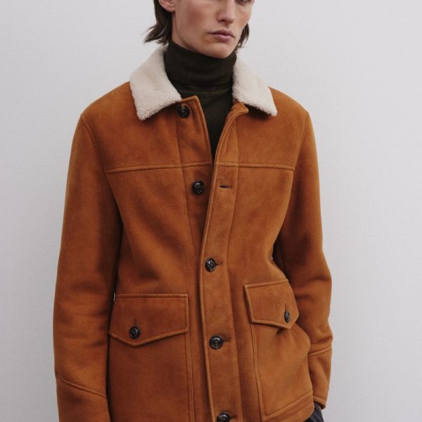 Sheepskin Trucker Jacket