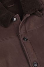 Mens Brown Sheepskin Coat
