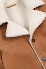 Mens Shearling Ranch Coat USA