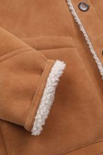 Mens Shearling Ranch Coat US