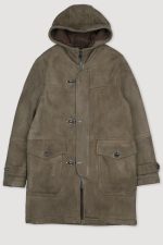 Mens Sheepskin Duffle Coat United States